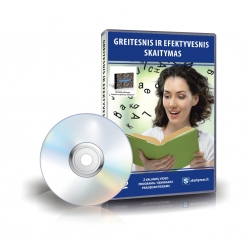 DVD „Greitesnis ir efektyvesnis skaitymas“