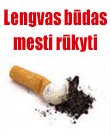 Lengvas būdas mesti rūkyti
